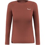 Salewa Zebru Responsive  Damen  Langarm Unterhemden rot Größe M Trekking  Haut