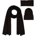 McKINLEY Damen Mütze M/SB/SC Set Nicole, Größe ONE SIZE in Schwarz