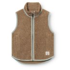 Mini A Ture - Kid's Matbattal - Fleeceweste Gr 98 braun