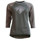 Zimtstern - Women's Pureflowz Shirt 3/4 - Radtrikot Gr S grau