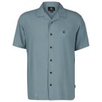Volcom - Single Stone S/S - Hemd Gr S türkis/grau