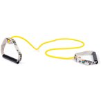 Thera-Band Bodytrainer Tubing mit festen Griffen  Fitnessbänder gelb Größe On