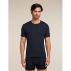 ICEBREAKER Herren Unterhemden ku.Arm He/Uni Merino 150 Anatomica SS Crewe, Grö�