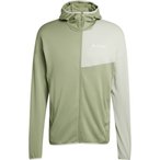 adidas Terrex Xperior Light Fleece   Herren  Fleecejacke gruen Größe XL Trekki