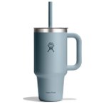 Hydro Flask - Travel Tumbler Clear Lid - Isolierbecher Gr 946 ml grau