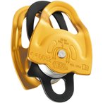 Petzl Gemini doppelte Prusikrolle  Seilrollen gelb Größe One Size Alpinkletter