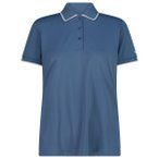 CMP - Women's Polo Stretch Piquet - Polo-Shirt Gr 36 blau