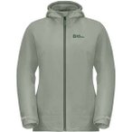 JACK WOLFSKIN Damen Doppeljacke MOONRISE 3IN1 JKT W, Größe XL in Grau