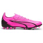 PUMA Herren Fussball-Hartplatzschuhe ULTRA ULTIMATE MG, Größe 42 in Pink