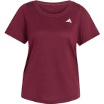 adidas Workout Essentials Scoop Damen T-Shirt ( Dunkelrot M)