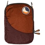 Ticket to the Moon - Travel Cube M - Packsack Gr One Size braun/rot