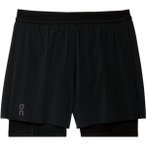 ON Herren Shorts 5" Performance 2/1 Shorts, Größe XXL in Schwarz