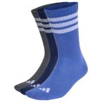 adidas - 3-Stripes Essential Concept Crew 3-Pack - Multifunktionssocken 40-42 bl