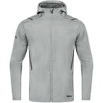 JAKO Herren Freizeitjacke Challenge mit Kapuze, Größe XXL in Silber