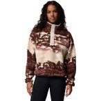COLUMBIA Damen Rolli Helvetia II Printed Cropped Half Sn, Größe XL in Braun
