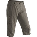 MAIER SPORTS Damen Caprihose Neckar, Größe 48 in Braun
