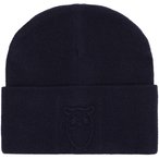KnowledgeCotton Apparel Embossed Owl   Mützen & Beanies blau Größe ONE SIZE L