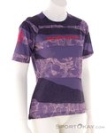Endura Patchwork LTD Printed S/S Damen Bikeshirt-Lila-L