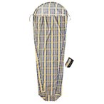 Cocoon - MummyLiner Cotton - Reiseschlafsack Gr 241 x 90/56 cm  Beige/Grau