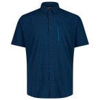 CMP - Shirt Stretch - Hemd Gr 46 blau