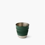 Sea to Summit Detour Stainless Steel Collapsible Mug Becher  Campinggeschirr gru