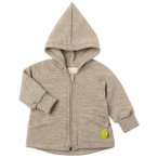 Engel - Baby Kapuzenjacke - Wolljacke Gr 98/104 beige