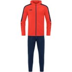 JAKO Damen Sportanzug Trainingsanzug Polyester Power mit Kapuze, Größe 44 in R