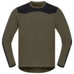 Norrøna - Skibotn Equaliser Tech Long Sleeve - Radtrikot Gr L oliv