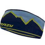 Crazy Skyline   Stirnbänder blau Größe ONE SIZE Trekking  Hautfreundlich Meri