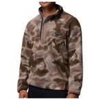 Columbia - Helvetia II Printed Half Snap Fleece - Fleecepullover Gr S braun