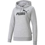 PUMA Damen Sweatshirt ESS Logo Hoodie FL, Größe XL in Grau