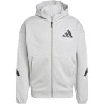 ADIDAS Herren Kapuzensweat New Z.N.E. Zip (normal & lang), Größe XL in Grau