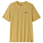 Patagonia - Cap Cool Daily Shirt Boardshort Logo - Funktionsshirt Gr XL beige