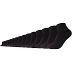 CAMANO Kurzsocken Classics, Größe 39/42 in Schwarz