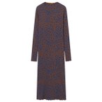 DEDICATED - Women's Rib Dress Lofta - Kleid Gr S grau