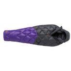 Big Agnes - Fly Creek UL 25 - Daunenschlafsack Gr Long - 198 cm  Schwarz/Lila