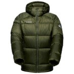 Mammut - Glacier Glow IN Hooded Jacket - Daunenjacke Gr S oliv