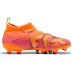 PUMA Kinder Fussball-Rasenschuhe FUTURE 8 MATCH FG/AG Jr, Größe 36 in Orange