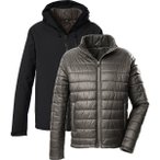 KILLTEC Herren Doppeljacke KOW 95 MN JCKT, Größe 3XL in Schwarz