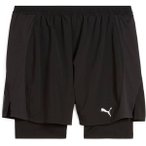 PUMA Herren Shorts M RUN VELOCITY 2IN1 SHORT, Größe S in Schwarz