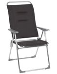 Lafuma Mobilier - Leichter Klappstuhl - Alu Cham AirComfort Black  - schwarz