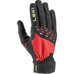 Leki Ultra Trail Storm   Fingerhandschuhe schwarz Größe 10 Trailrunning  Winda