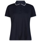 CMP - Women's Polo Stretch Piquet - Polo-Shirt Gr 36 blau