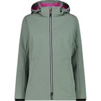 CMP Zip   Damen  Softshelljacke gruen Größe L Trekking  Windabweisend Wasserab
