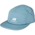 New Balance 5 Panel Camper Stacked Cap Unisex ( Dunkelgrün one size Größe,)