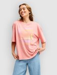 Roxy Talloversize Washed T-Shirt camellia Gr. L