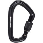 Black Diamond HotForge Screwgate Schraubkarabiner, black