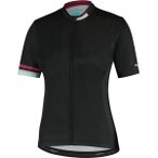 SHIMANO W's MIZUKI Short Sleeve Jersey, Black, Größe XL in Schwarz