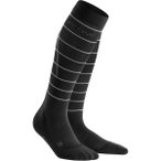 CEP Herren Laufsport Socken "Reflektive Compression", Größe V in Schwarz