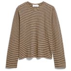 ARMEDANGELS - Women's Slub Jersey Stripe Longsleeve - Longsleeve Gr XL braun/bei